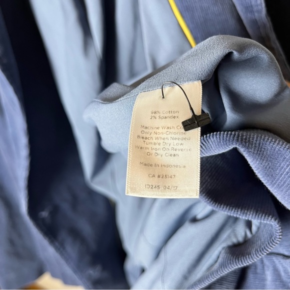 Talbots Plus size Corduroy Steel blue Blazer- 22 - Picture 10 of 11